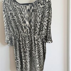 Chic Animal Print Dress